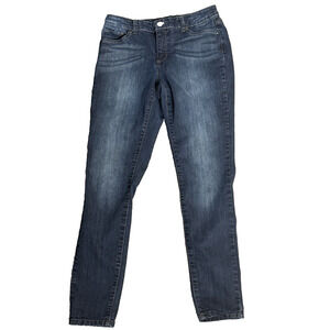 Vintage America Women’s Jeans Boho Skinny Size 4/27 Blue Dark Wash